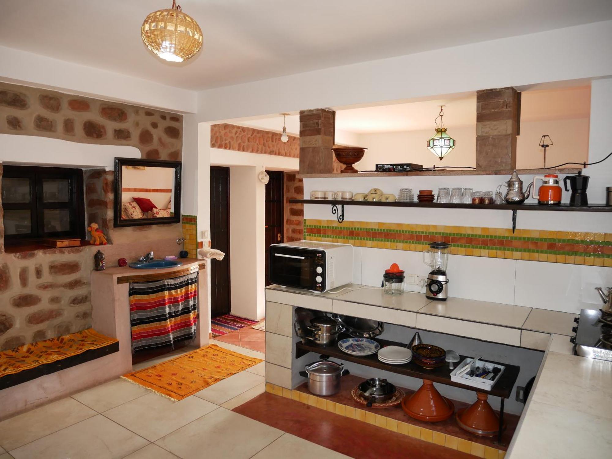 Jolie Petite Maison Vue Sur Lac Bin el-Ouidane Extérieur photo
